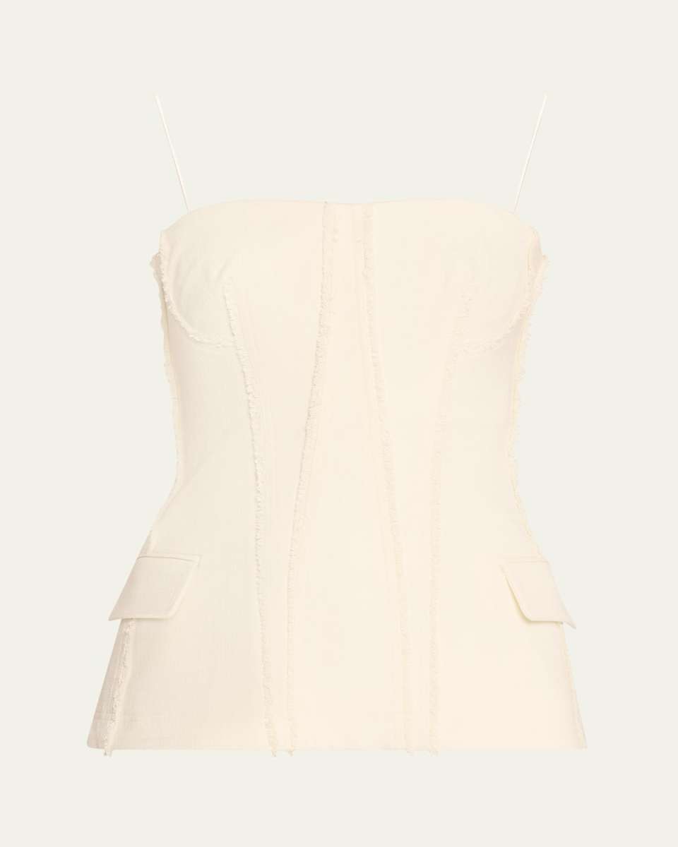 Lupita Sleeveless Bustier Top